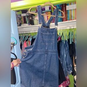 Forever 21 skirt overalls